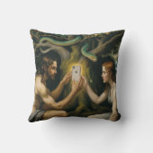 The Forbidden Fruit - Adam and Eve Kussen (Achterkant)