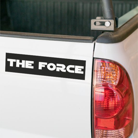 The Force™ Bumpersticker (Op Truck)