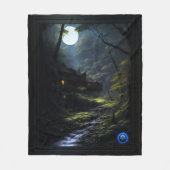 The Forest Dwellers AI Concept Art van Xzendor7 Fleece Deken (Voorkant)
