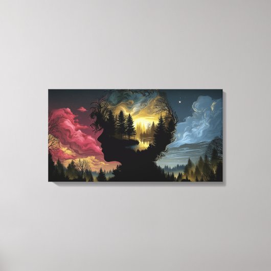 The Forest from the Trees Canvasprint Canvas Afdruk (Voorkant)