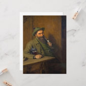 The Forest Ranger (door Eduard von Grützner) Kaart (Voorkant / Achterkant in situ)