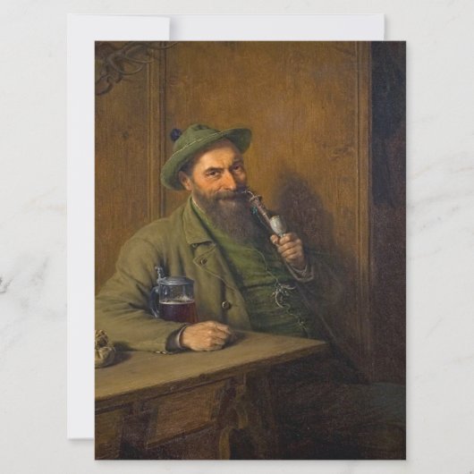 The Forest Ranger (door Eduard von Grützner) Kaart (Voorkant)