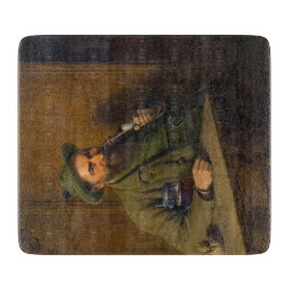 The Forest Ranger (door Eduard von Grützner) Snijplank