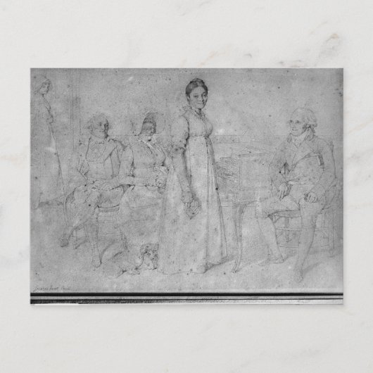 The Forestier Family, 1806 Briefkaart (Voorkant)