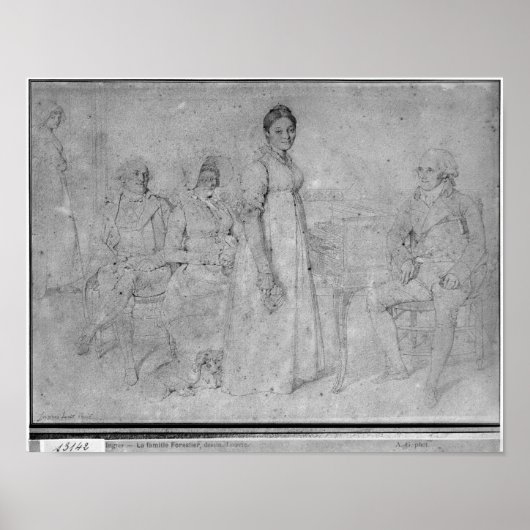 The Forestier Family, 1806 Poster (Voorkant)