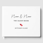 The Forever Chapter – Elegant Personalized  Gastenboek (Voorkant)
