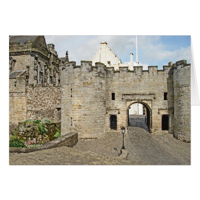 The Forework at Stirling Castle, Schotland (Voorkant Horizontaal)