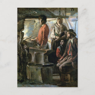 The Forge, 1640 Briefkaart