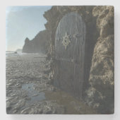 The Forgotten Door in the Sands Stenen Onderzetter (Voorkant)