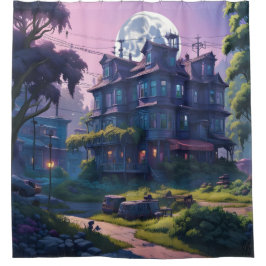 The Forgotten Estate – Verlaten landhuisdouche Douchegordijn