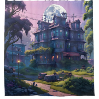 The Forgotten Estate – Verlaten landhuisdouche Douchegordijn