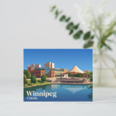 The Forks Canada Briefkaart (Staand voorkant)