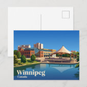 The Forks Canada Briefkaart (Voorkant / Achterkant)