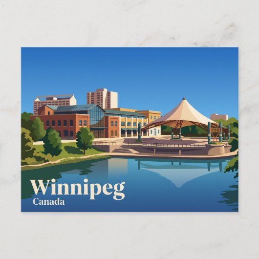 The Forks Canada Briefkaart (Voorkant)