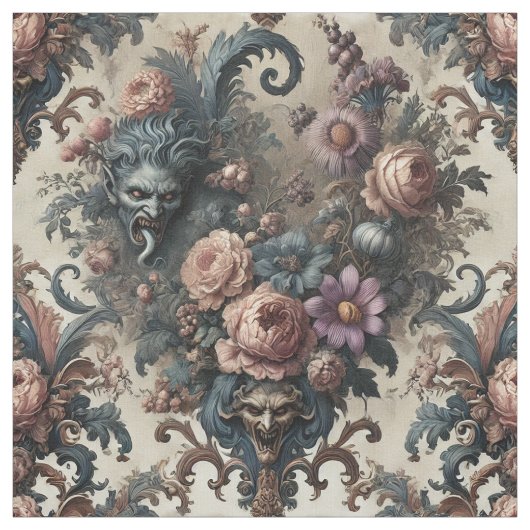 The Formal Fiends - Gothic Statement Tegel Stof (Swatch)