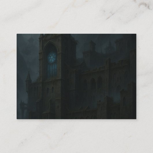 The Forsaken Citadel Visitekaartje (Achterkant)