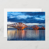 The Forth Bridge, Schotland Briefkaart (Voorkant / Achterkant)