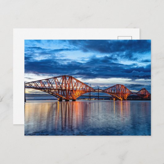 The Forth Bridge, Schotland Briefkaart (Voorkant / Achterkant)