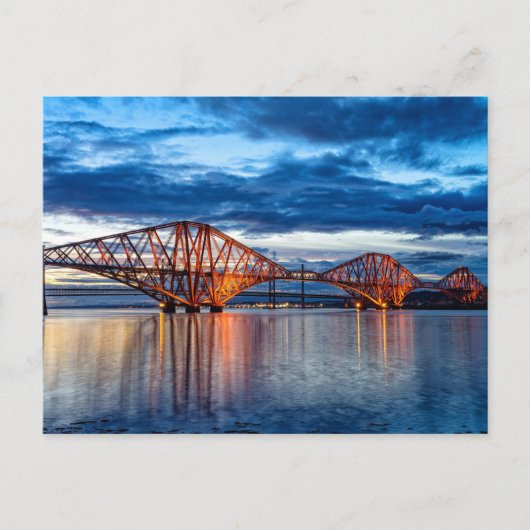 The Forth Bridge, Schotland Briefkaart (Voorkant)