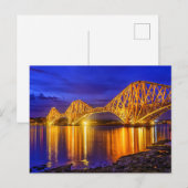 The Forth Bridge, Schotland Briefkaart (Voorkant / Achterkant)