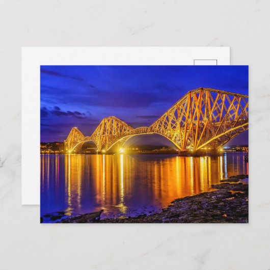 The Forth Bridge, Schotland Briefkaart (Voorkant / Achterkant)