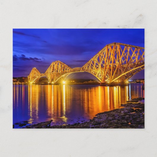 The Forth Bridge, Schotland Briefkaart (Voorkant)