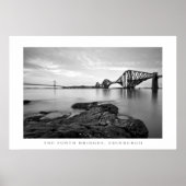 The Forth Bridges, Edinburgh - Afdruk Poster (Voorkant)