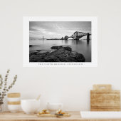 The Forth Bridges, Edinburgh - Afdruk Poster (Keuken)
