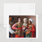 The Fortune Teller, La Tour Briefkaart (Voorkant / Achterkant)