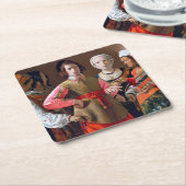 The Fortune Teller, La Tour Kartonnen Onderzetters (Schuin)