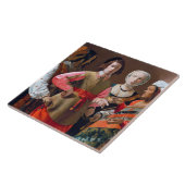 The Fortune Teller, La Tour Tegeltje (Zijkant)