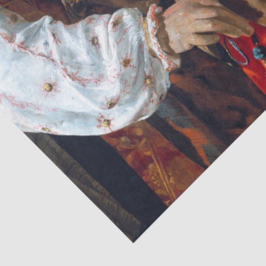 The Fortune Teller, La Tour Tissuepapier (Detail)