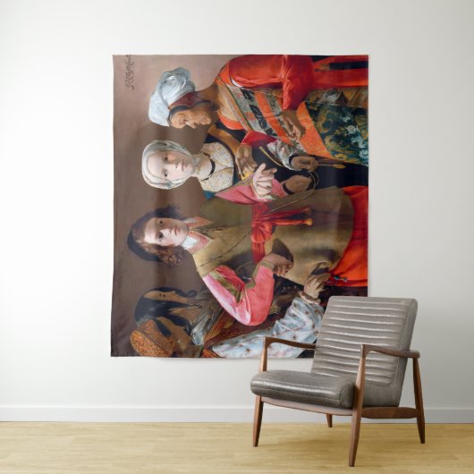 The Fortune Teller, La Tour Wandkleed (In situ)