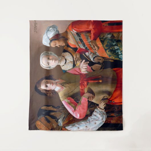 The Fortune Teller, La Tour Wandkleed (Voorkant)