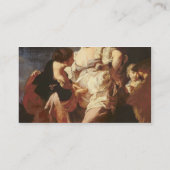 The Fortune-teller (L'Indivona), 1740 Visitekaartje (Achterkant)