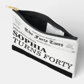 The Forty Times Newspaper 40th Birthday Party Etui (Open)