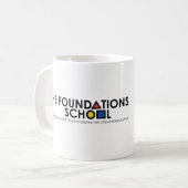 The Foundations School at CCE Mug Koffiemok (Voorkant links)
