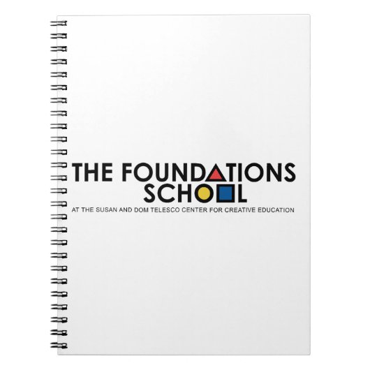 The Foundations School at CCE Notebook Notitieboek (Voorkant)
