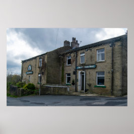 The Fountain Head Inn, Halifax is niet vertaald om Poster