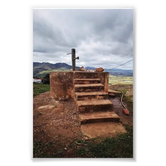 The fountain of Giving  Foto Afdruk (Voorkant)