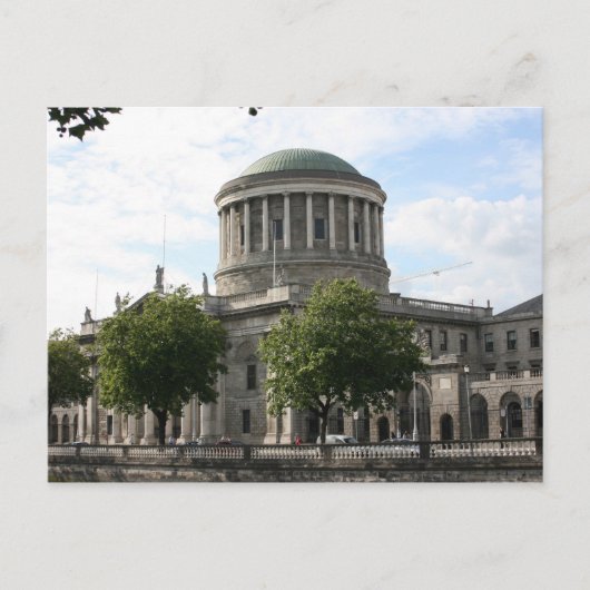The Four Courts, Dublin, Ierland Briefkaart (Voorkant)