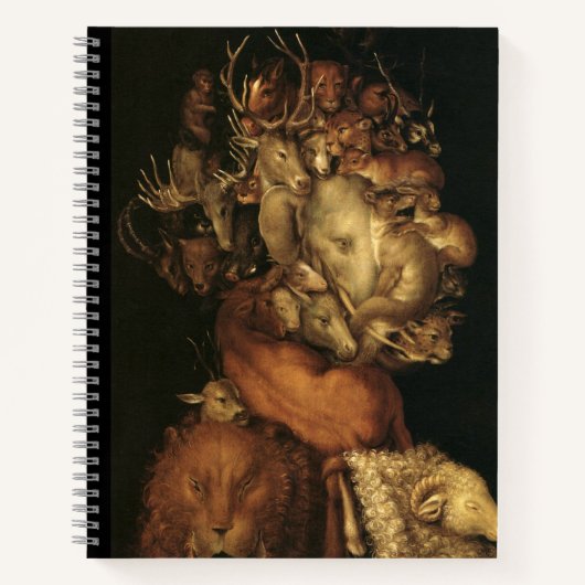 The Four Elements: Earth - Giuseppe Arcimboldo Notitieboek (Voorkant)