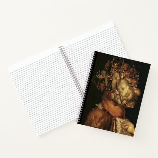 The Four Elements: Earth - Giuseppe Arcimboldo Notitieboek (Binnen)