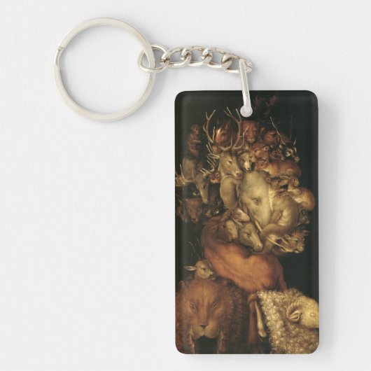 The Four Elements: Earth - Giuseppe Arcimboldo Sleutelhanger (Voorkant)