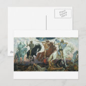The Four Horsemen of Apocalypse by Viktor Vasnetso Briefkaart (Voorkant / Achterkant)