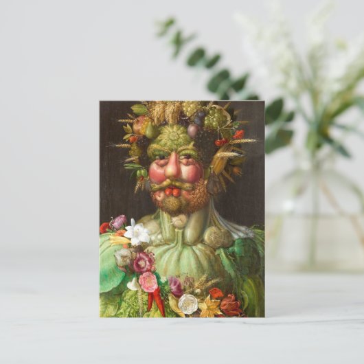 The Four Seasons: Vertumnus - Giuseppe Arcimboldo Briefkaart (Staand voorkant)