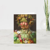 The Four Seasons: Vertumnus - Giuseppe Arcimboldo Kaart (Voorkant)