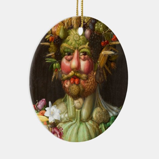 The Four Seasons: Vertumnus - Giuseppe Arcimboldo Keramisch Ornament (Rechts)
