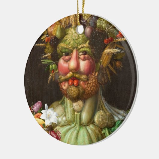 The Four Seasons: Vertumnus - Giuseppe Arcimboldo Keramisch Ornament (Links)