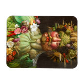The Four Seasons: Vertumnus - Giuseppe Arcimboldo Magneet (Horizontaal)